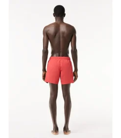 Heren LACOSTE Men swimsuit - sierra red green
