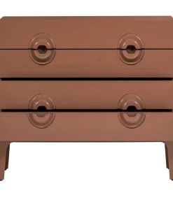 New Merge Ladekast/Commode - Hout - Oud Roze - 89x110x44 Meubels