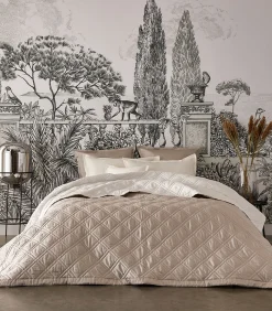 Merveille - Satijn Katoenen Sprei 260x240cm Bedspreien