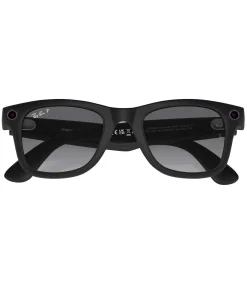 Heren Ray-Ban Meta Wayfarer Gepolariseerde Zonnebril