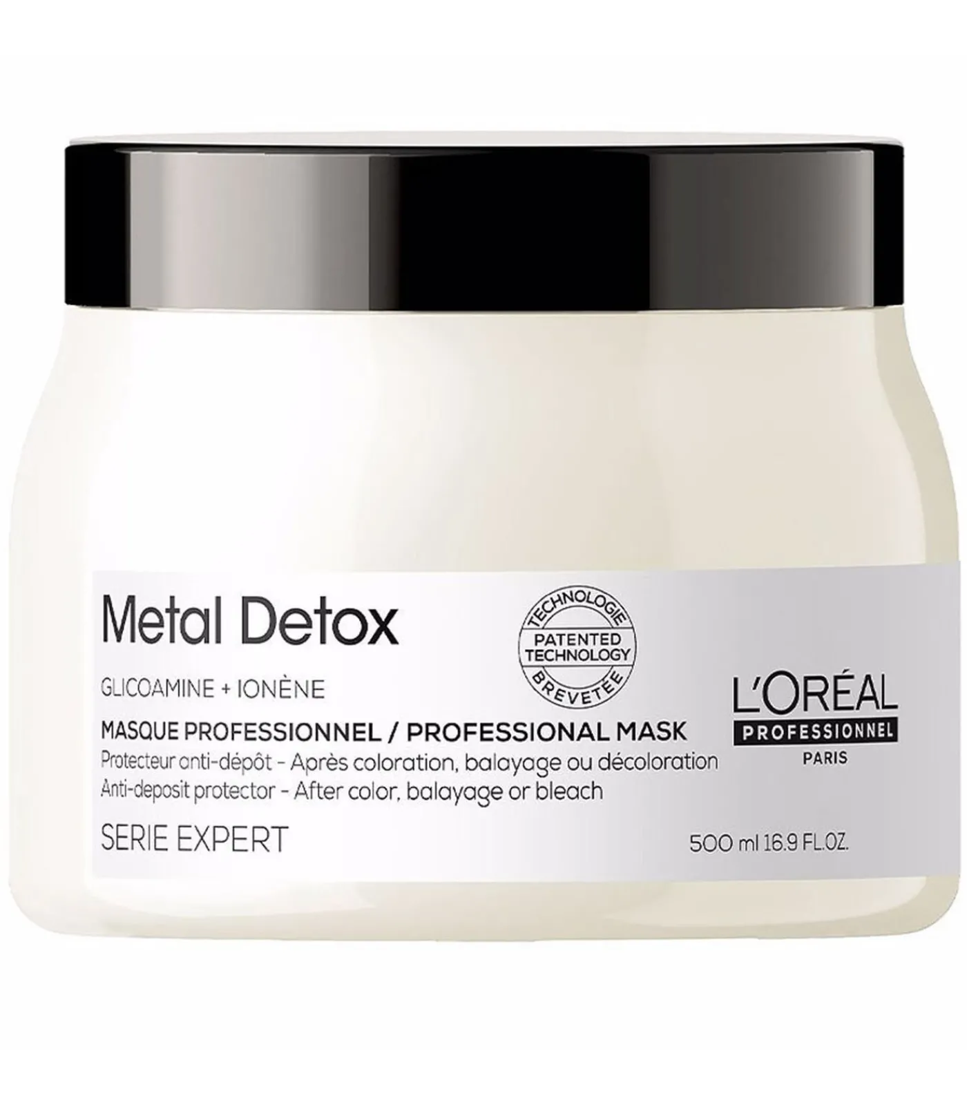 Metal Detox Masker voor Beschadigd Haar 500 ml Haarolie