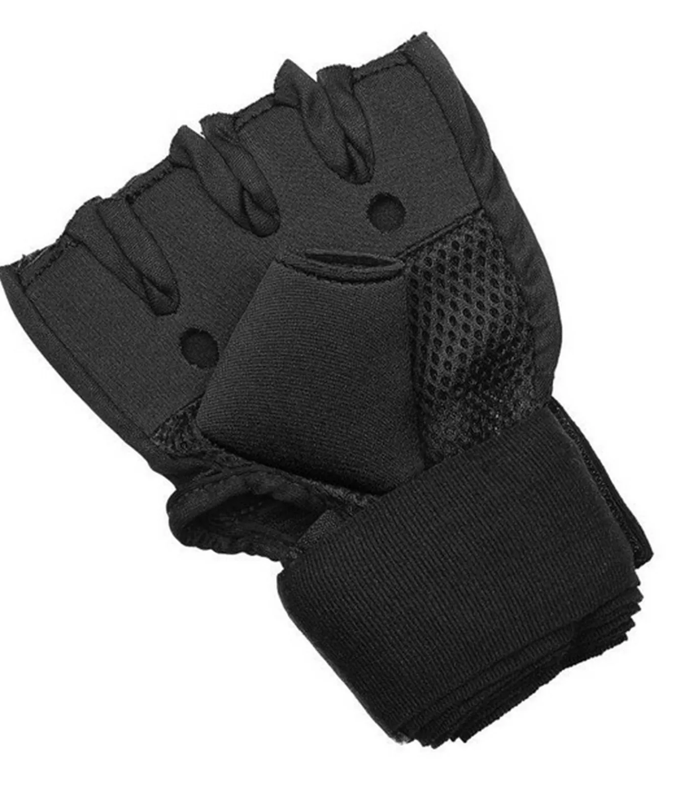 Sale MEXICAN - Vingerloze Handschoenen - Zwart Heren Handschoenen