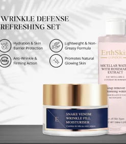 Erth Skin London Micellair water met rozemarijnextract + rimpelvullende vochtinbrengende crème