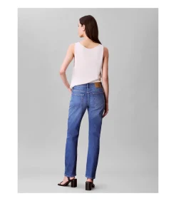 DAMES Calvin Klein Jeans Mid Rise Slim Indigo