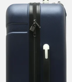 Clearance Middelgrote koffer Man Turbo Blauw Trolleys