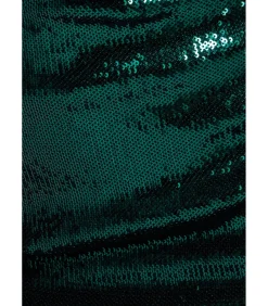 DAMES Goddiva Midi-jurk “Liquid Sequin Midi With Corsage”