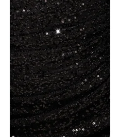 DAMES Goddiva Midi-jurk “Sequin Cowl One Shoulder Midi Dress”