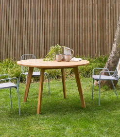 Clearance Mila - Tuintafel van massief teakhout voor 6 personen. Tuinmeubelen