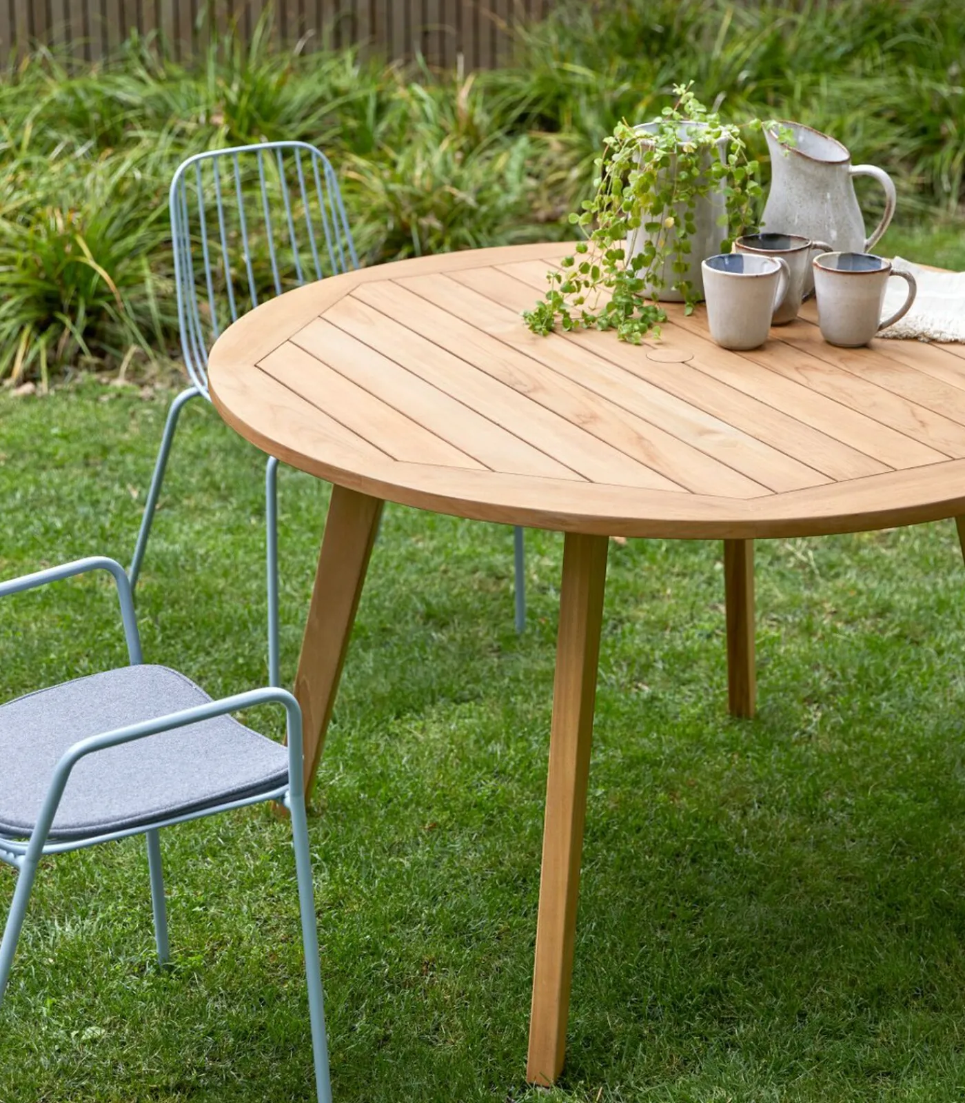 Clearance Mila - Tuintafel van massief teakhout voor 6 personen. Tuinmeubelen