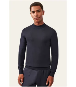 Heren Cavallaro Napoli Milacio Turtle Neck Navy