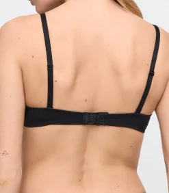 Online MILAO zwart voorgevormde bh - hartvorm DAMES Bh's En Body's