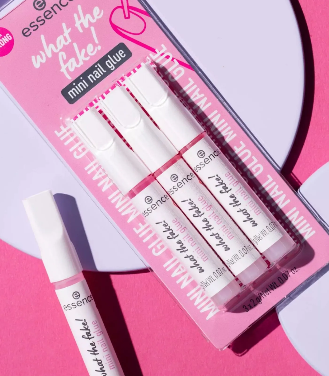 Clearance Mini Nagellijm What the Fake! Nagelproducten