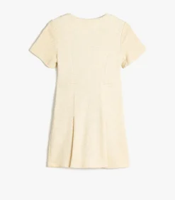 Hot Mini-lengte Met knoppen Jurk Kinderen Kleedjes