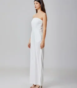 DAMES Smart & Joy Minimalistische bustier jumpsuit