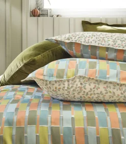 Blanc des Vosges MIX AND MATCH Celadon - Laken Satijn katoen