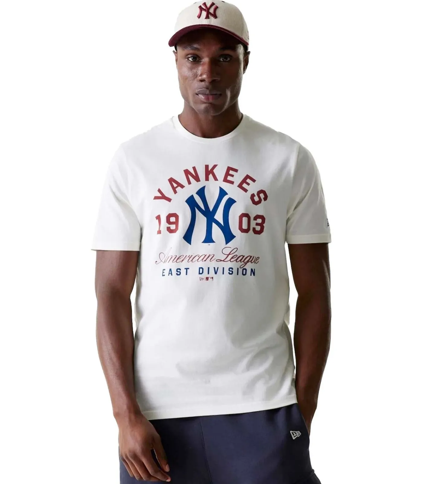 Discount Mlb Wrdmrk Reg Tee Neyyan Ofw Heren T-Shirts & Polo's