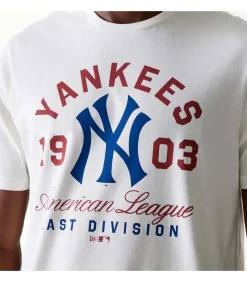 Discount Mlb Wrdmrk Reg Tee Neyyan Ofw Heren T-Shirts & Polo's