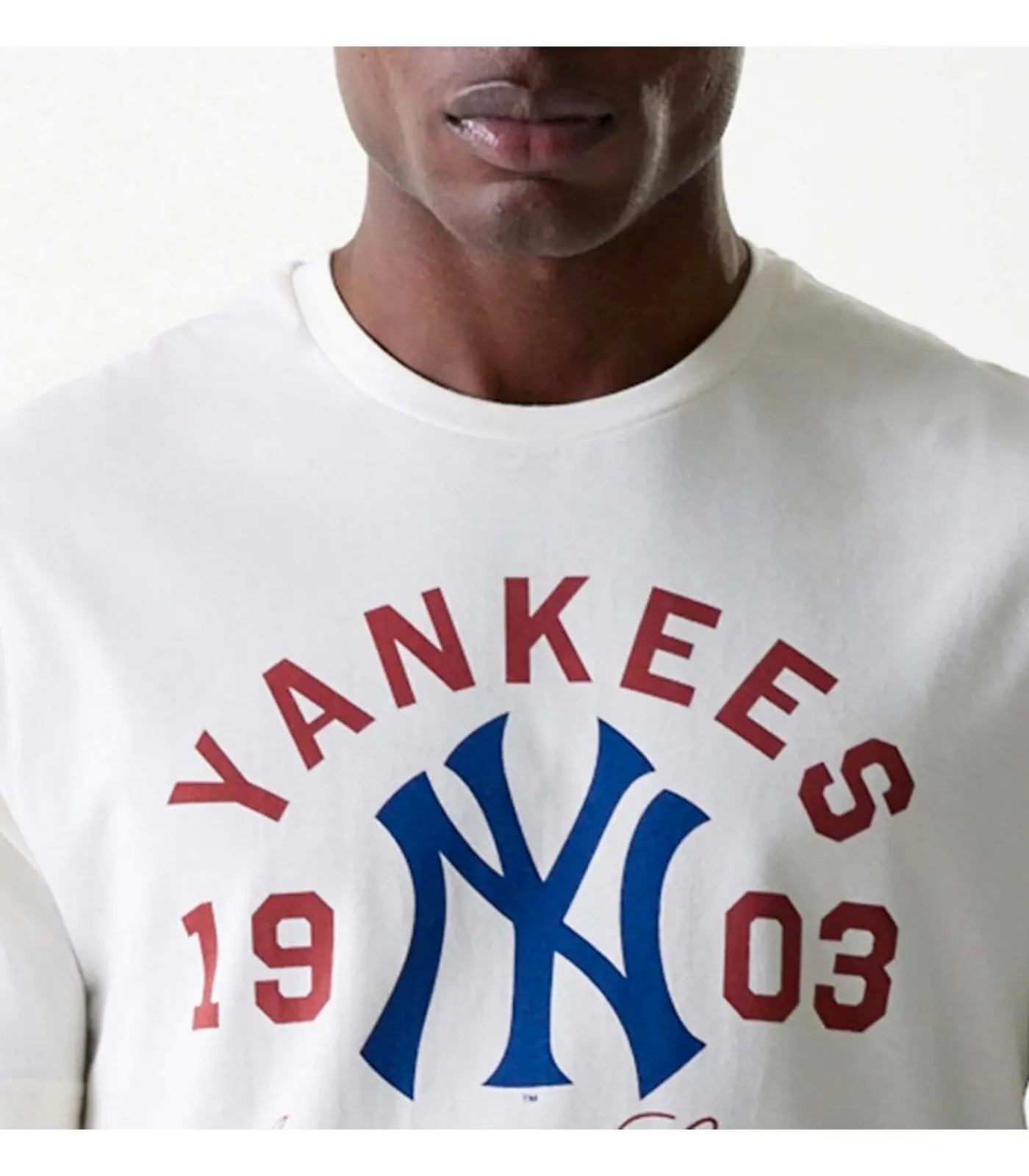 Discount Mlb Wrdmrk Reg Tee Neyyan Ofw Heren T-Shirts & Polo's