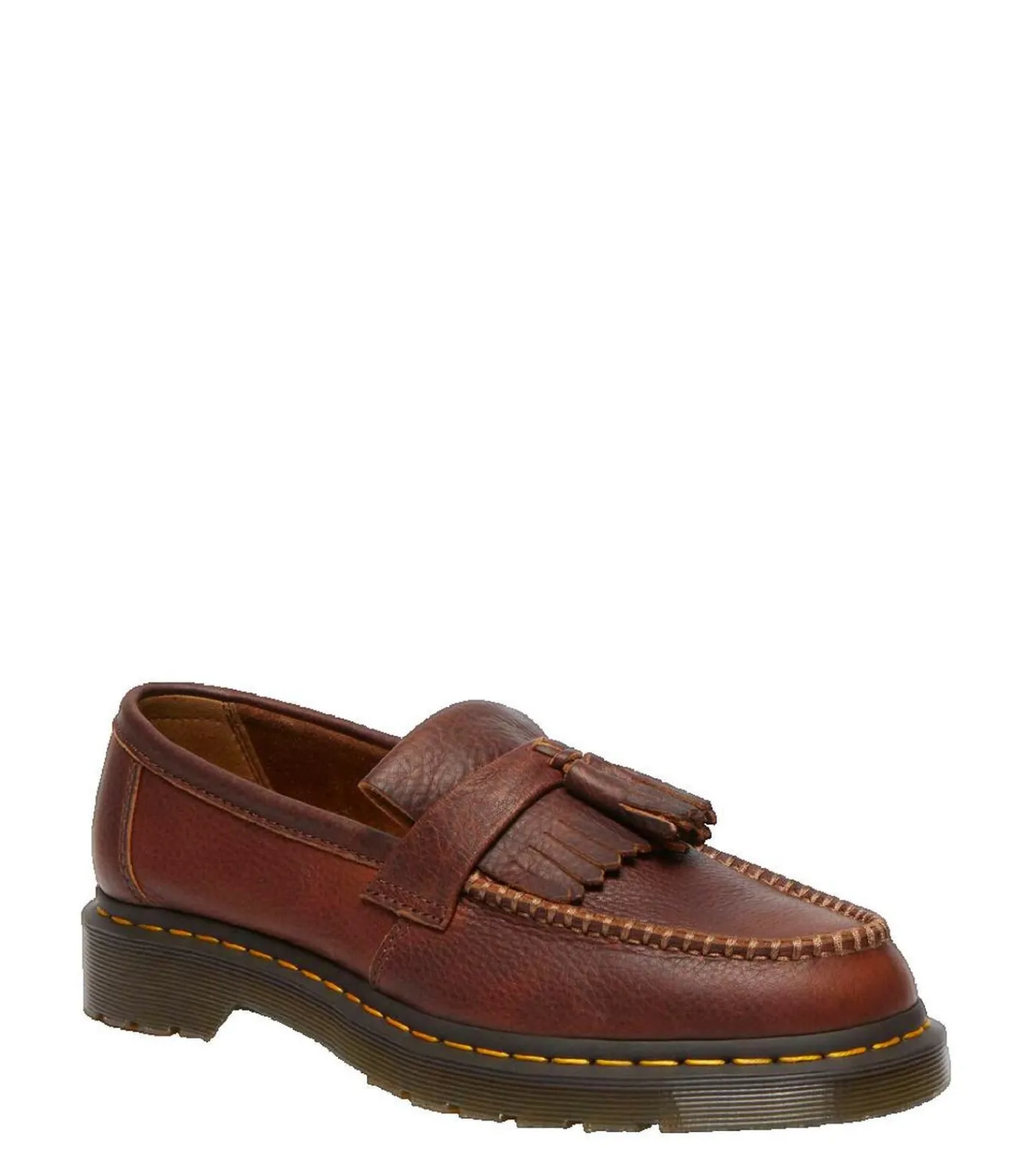 Heren Dr Martens Mocassins Dr. Martens Adrian bruin leer