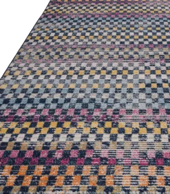 Novatrend Modern platgeweven tapijt CHESS