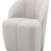 Online Mojo Draaifauteuil - Bouclé - Ecru Melange - 75x68x77 Zetels