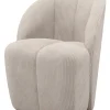 Mojo Draaifauteuil - Ribstof - Ecru - 75x68x77 Zetels