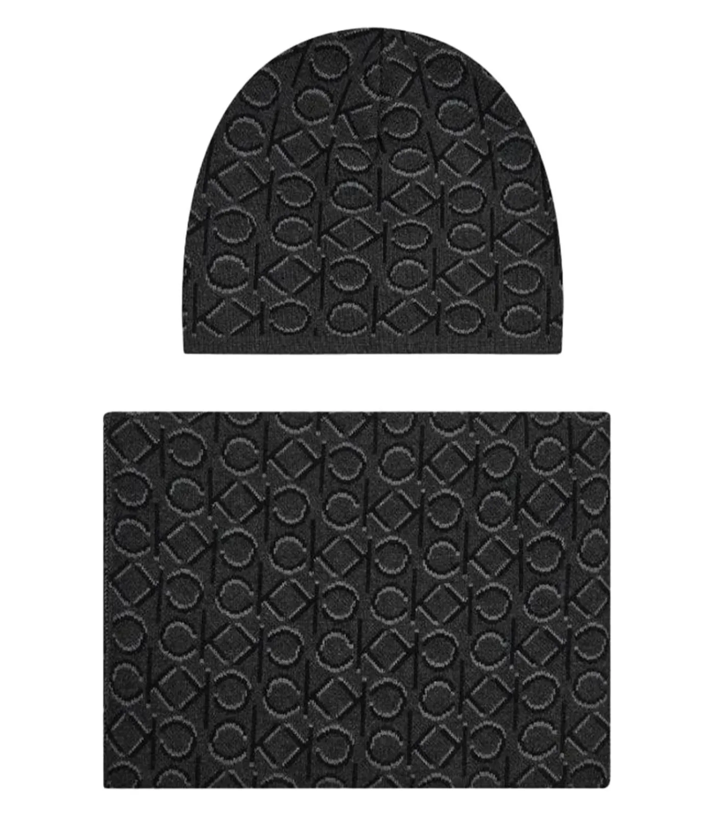 MONOGRAM - Hoed - Zwart Heren Sjaals