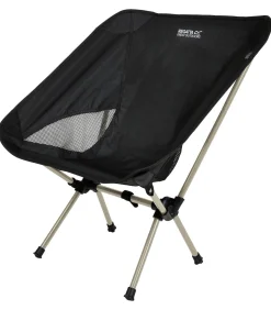 Regatta MONTEGRA - Klapstoel - Zwart