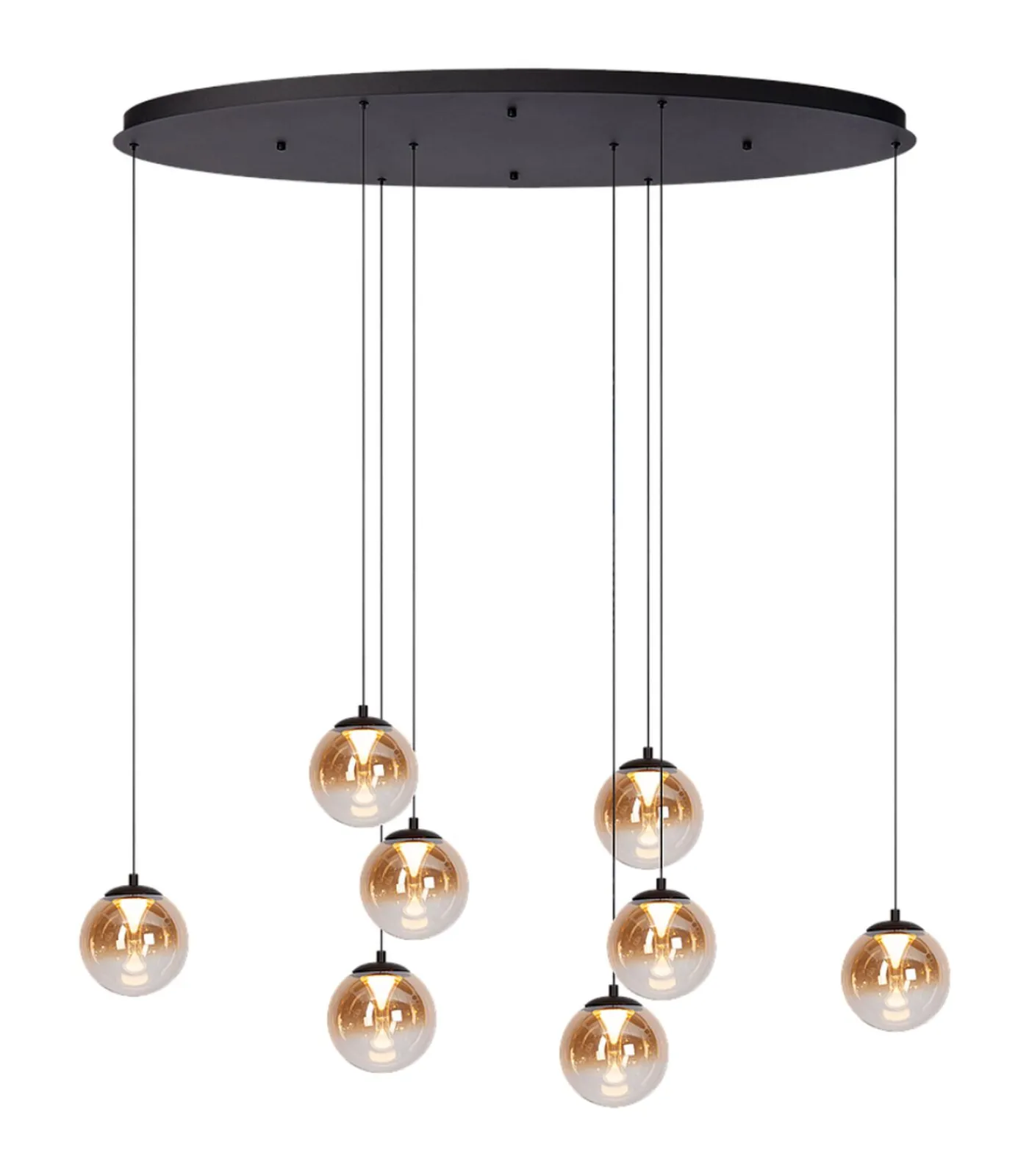 Atmooz Monza 8 - Hanglamp - Glas