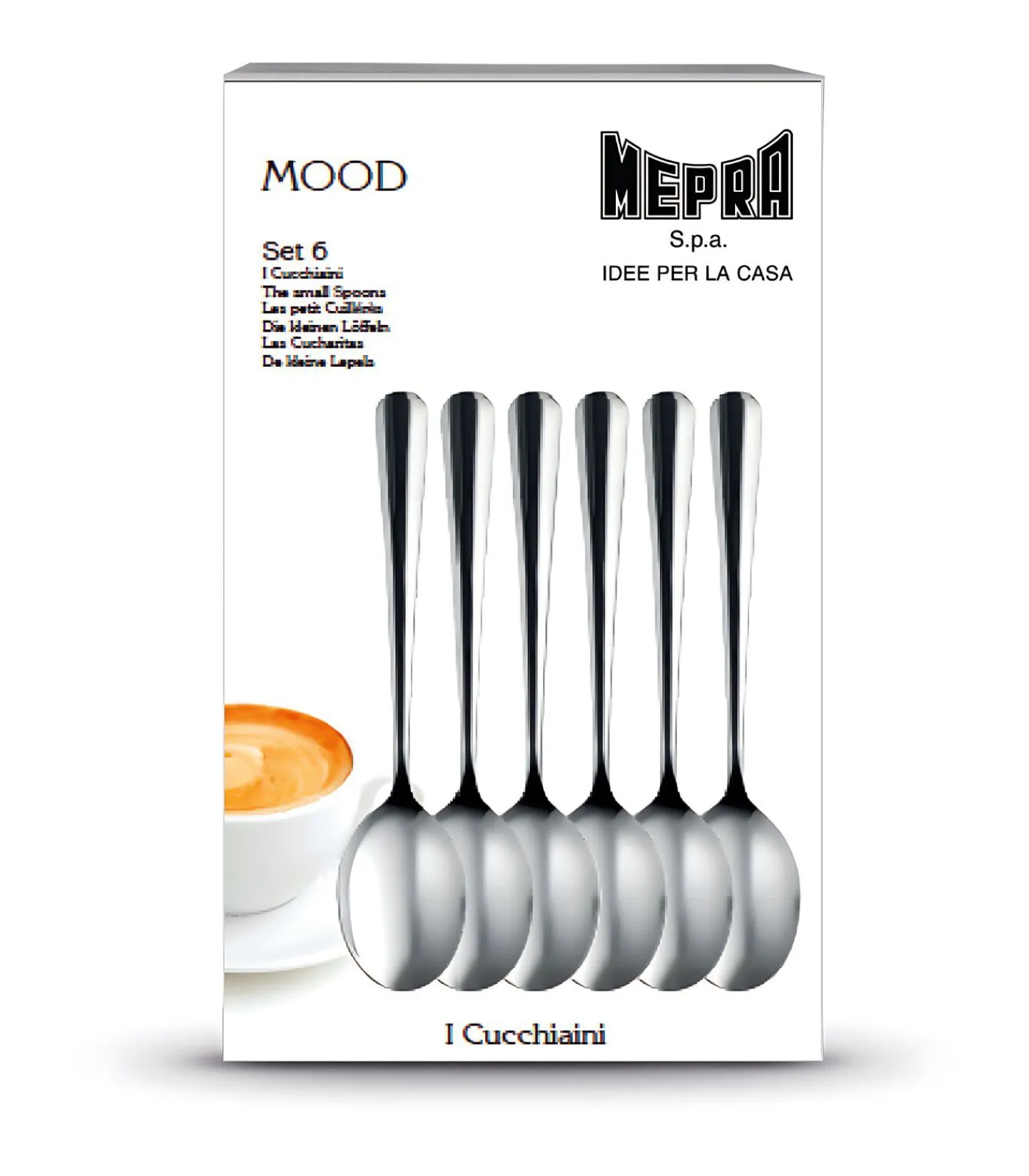 Outlet Mood Giftset 6 Koffielepels Bestek