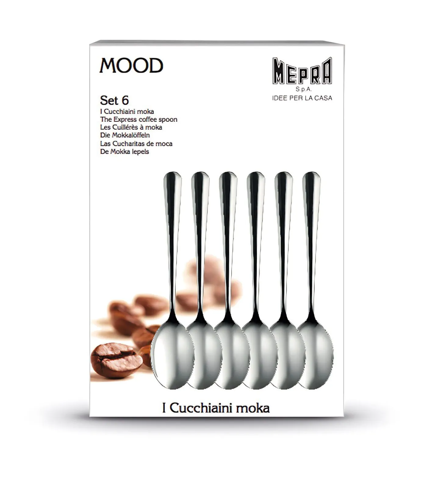 Mepra Mood Giftset 6 Mokkalepels