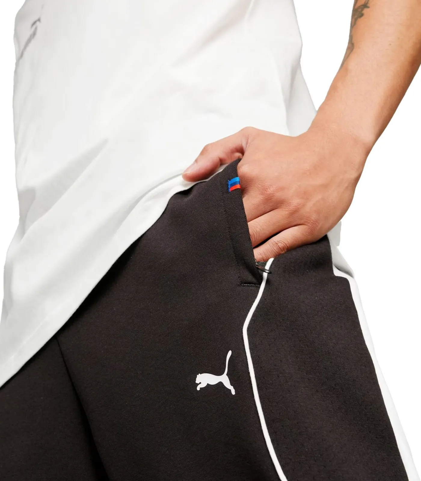 Heren PUMA MOTORSPORT - Joggingbroek - Zwart