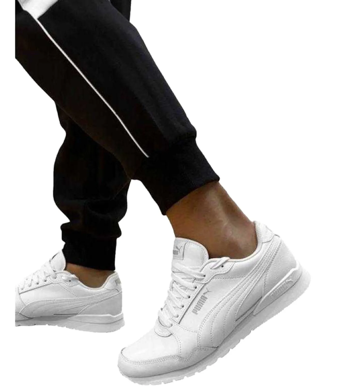 Heren PUMA MOTORSPORT - Joggingbroek - Zwart