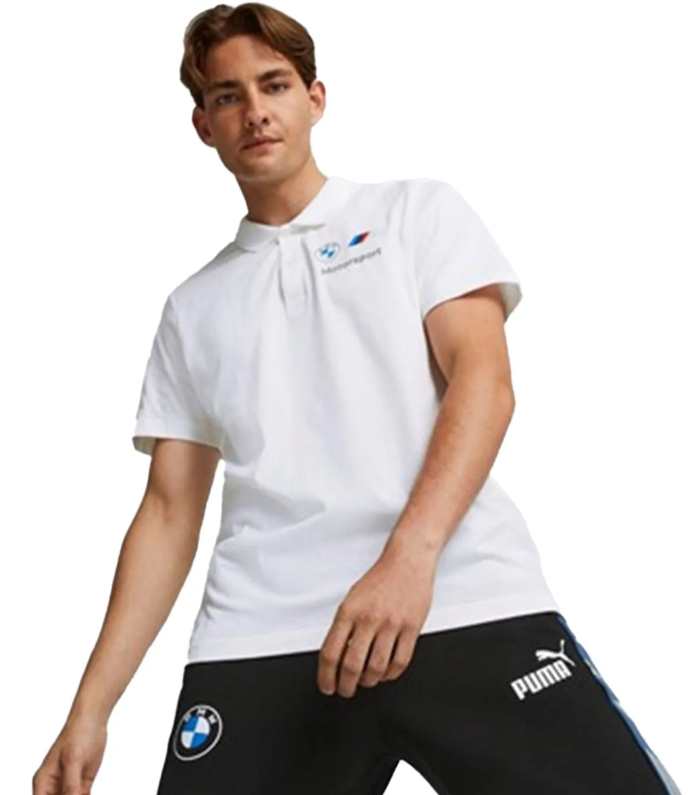 DAMES PUMA MOTORSPORT ESSENTIALS - Poloshirt - Wit