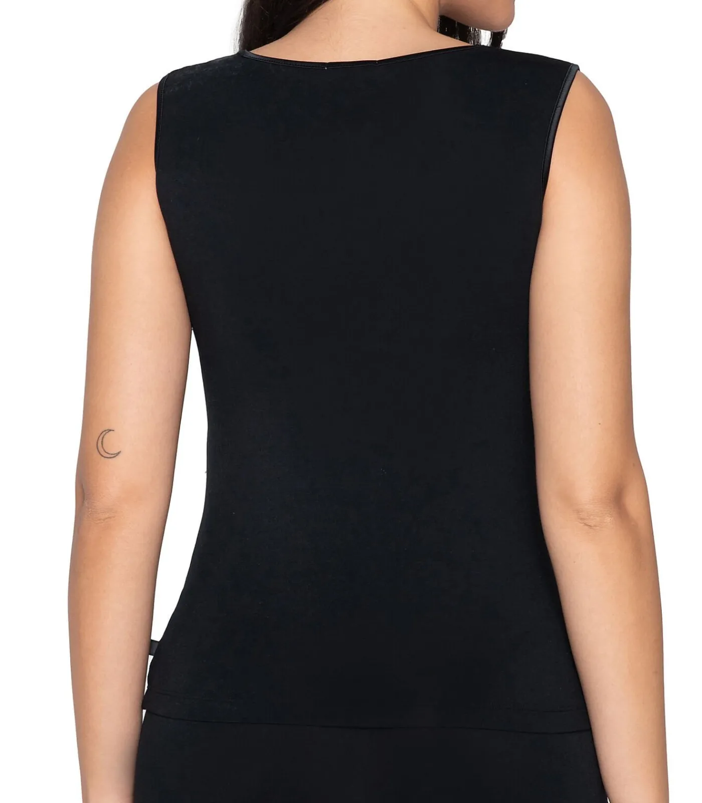 DAMES LUNA Mouwloos topje Micro Touch