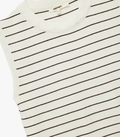 Discount Mouwloze gebreide blouse DAMES T-Shirts & Tops