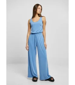 DAMES Urban Classics Mouwloze jumpsuit modal grote maten vrouwen