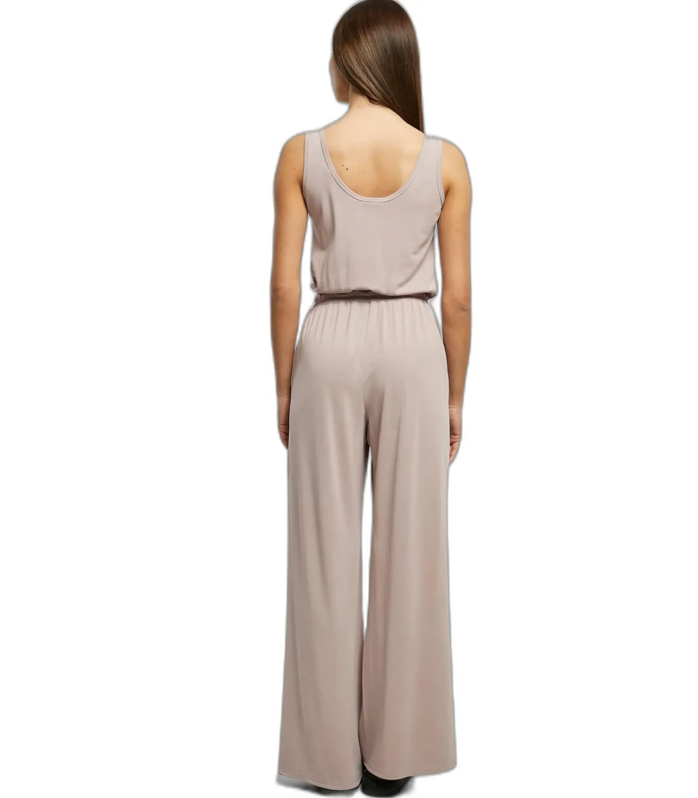 DAMES Urban Classics Mouwloze jumpsuit modal grote maten vrouwen