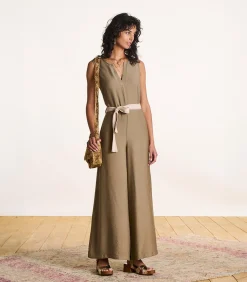 DAMES La Fée Maraboutée Mouwloze jacquard jumpsuit