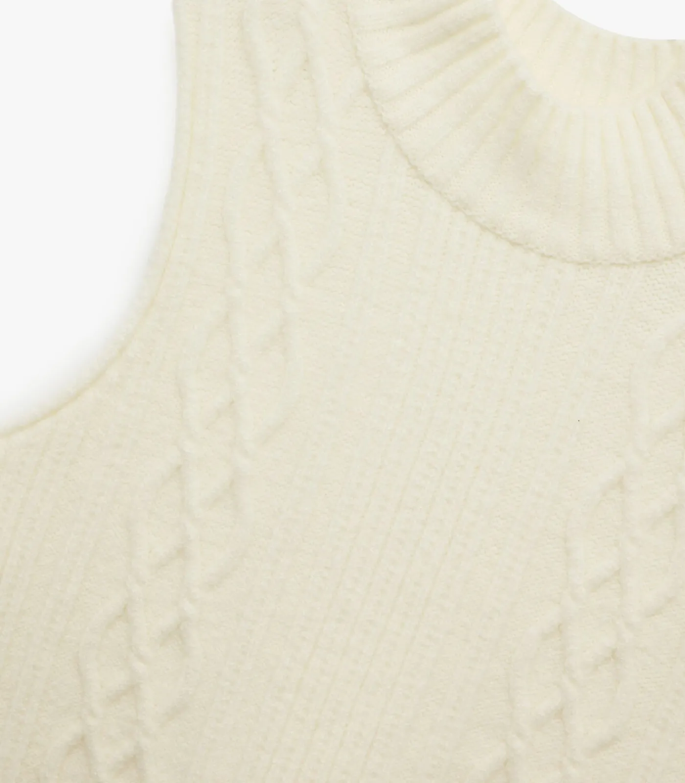 Clearance Mouwloze Trui Dik Yaka DAMES Sportkledij