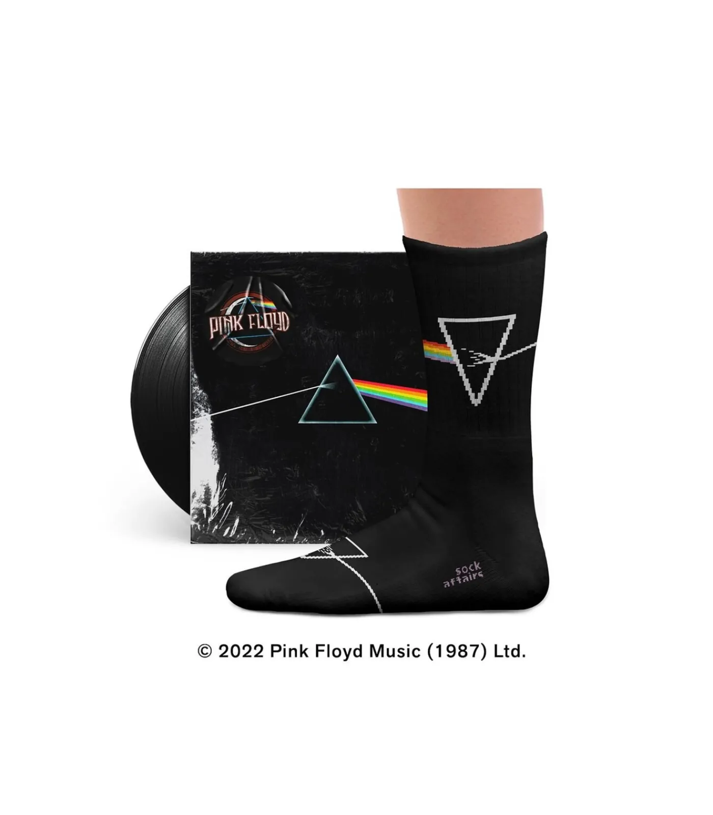 Heren Shirts & co Music collection sportsokken Pink Floyd - Dark side o...