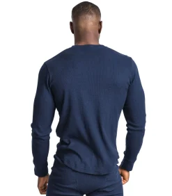 Clearance MYSTERY - Thermische Ondergoed - Marineblauw Heren Thermisch Ondergoed