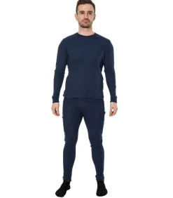 Clearance MYSTERY - Thermische Ondergoed - Marineblauw Heren Thermisch Ondergoed