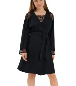 Hot Negligé met lange mouwen Sympathy DAMES Badjassen