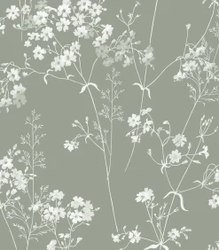 Next - Vliesbehang - Leaf Sage - 1000x52