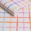 Sale - Vliesbehang - Rainbow Check Multi - 1000x52 Wanddecoratie