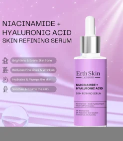 Erth Skin London NIACINAMIDE + HYALURONZUUR HUIDVERFIJNEND SERUM
