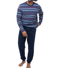 Heren Ammann Night & Home Cotton - pyjama