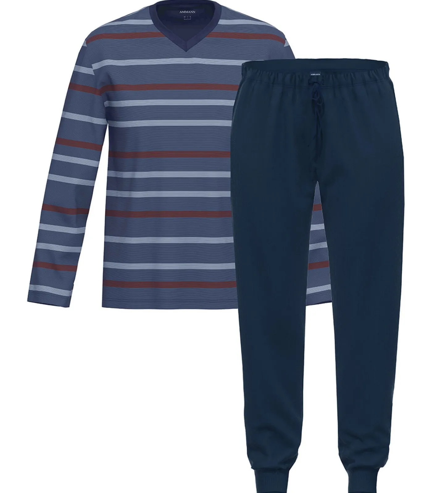 Heren Ammann Night & Home Cotton - pyjama
