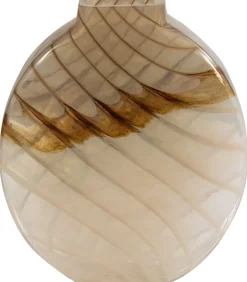 WOOOD Norbert Vaas - Handgevormd - Glas - Bruin - 26x25x8